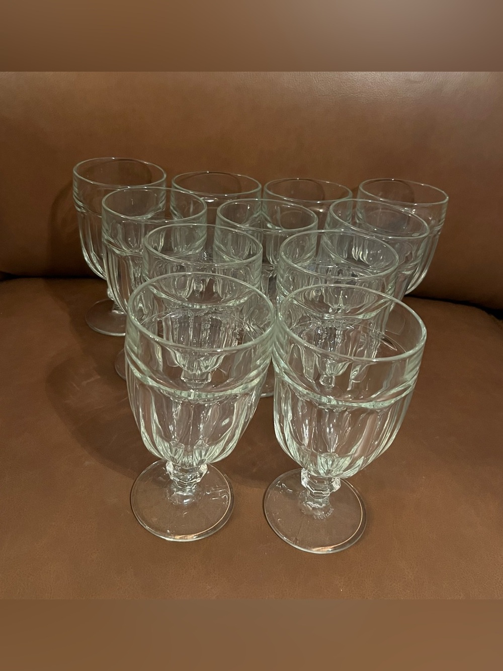 Libbey Gibraltar Footed 17oz Ice Tea Glasses - Set of 11